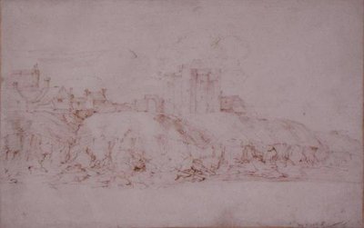La Torre di Ypres, Rye, vista da sud da Anthony van Dyck