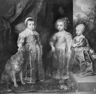 I tre figli di Carlo I, re d