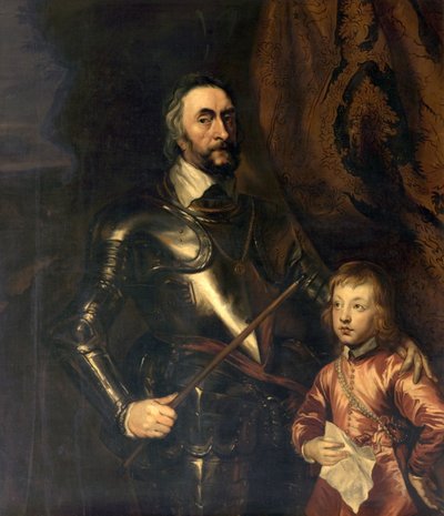 Thomas Howard, Conte di Arundel, e suo figlio Lord Maltravers da Anthony van Dyck