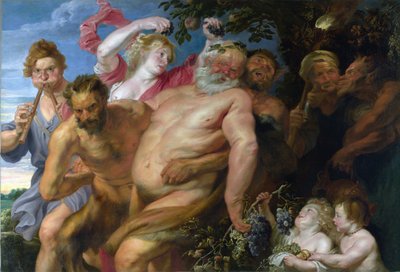Trionfo di Sileno da Anthony van Dyck