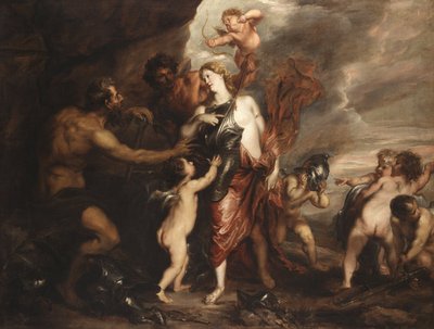 Venere alla fucina di Vulcano, anche conosciuta come "Teti riceve le armi di Achille" da Anthony van Dyck