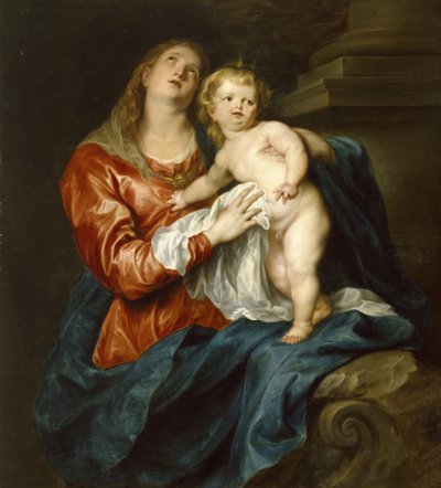 Vergine e Bambino, c.1630-32 da Anthony van Dyck