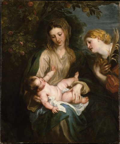 Vergine con Bambino e Santa Caterina d