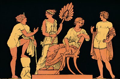 Ifigenia e Oreste da Antique