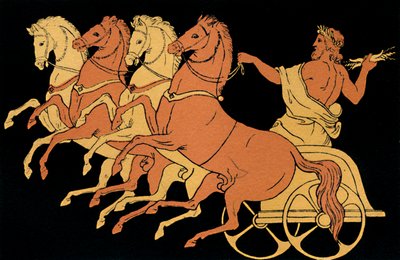 Il carro di Zeus da Antique