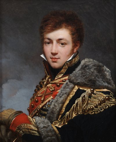 Ritratto del conte Honoré de La Riboisière da Antoine-Jean Gros