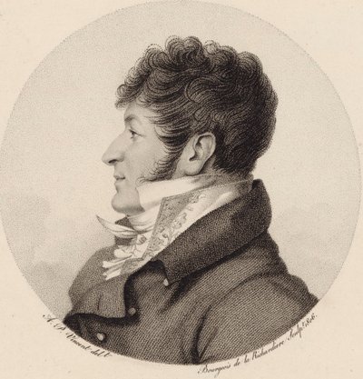 Ritratto del compositore Charles-Henri Plantade 1764-1839 da Antoine Achille Bourgeois de La Richardiere