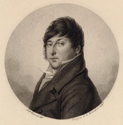 Ritratto del compositore Rodolphe Kreutzer 1766-1831 da Antoine Achille Bourgeois de La Richardiere
