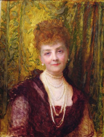 Melanie de Bussiere, Contessa di Pourtales, 1897 da Antoine Auguste Ernest Herbert or Hebert