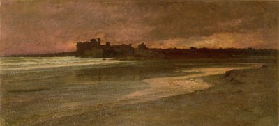 Nettuno, sera sulla spiaggia da Antoine Auguste Ernest Herbert or Hebert