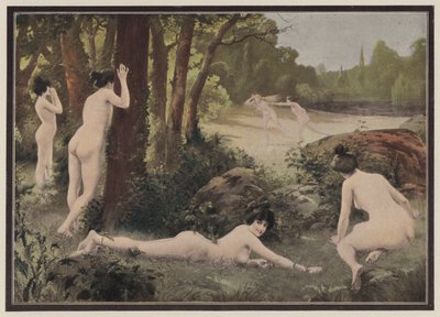 Giochi in campagna da Antoine Auguste Thivet