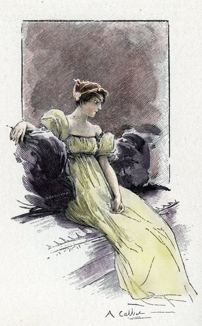 Ritratto di Giuseppina di Beauharnais (1763-1814) al tempo del suo incontro con Napoleone Bonaparte (circa 1795) da Antoine Calbet