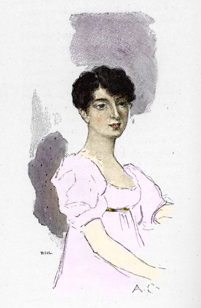 Ritratto di Louise Catherine Eleonore Denuelle da Antoine Calbet