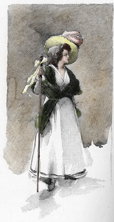 Ritratto della cantante italiana Giuseppina Grassini (1773-1850) da Antoine Calbet