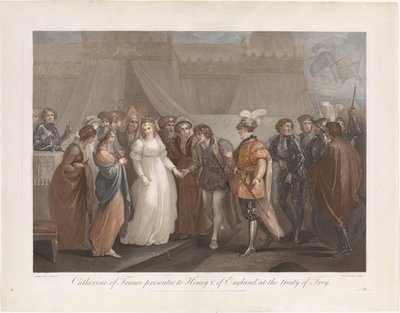 Caterina di Valois e re Enrico V d