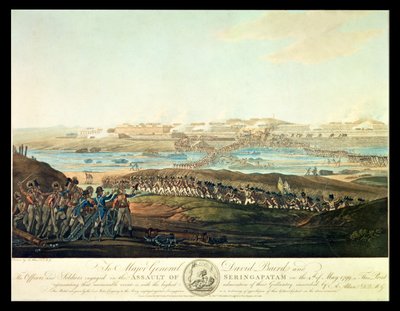 La cattura di Seringapatam nel 1799, 1801 da Antoine Cardon