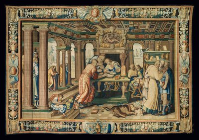 Arazzo "Storia di Artemisia", Parigi ... da Antoine Caron