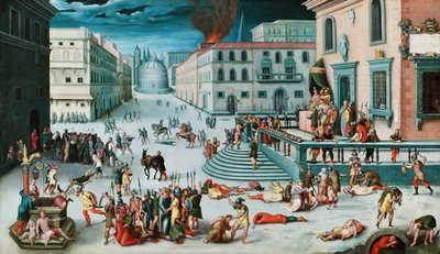 Il massacro del triumvirato da Antoine, Caron