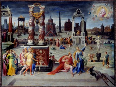 La Sibilla Tiburtina da Antoine Caron