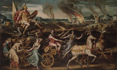 Il trionfo di Marte da Antoine Caron