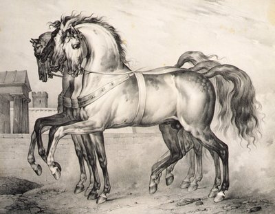 I cavalli cavalcati da Luigi Filippo, Duca d