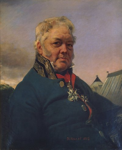 Barone René Nicolas Dufriche-Desgenettes (1762-1837) 1822 da Antoine Charles Horace Vernet