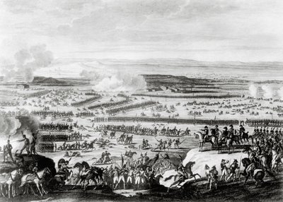 Battaglia di Austerlitz in Moravia da Antoine Charles Horace Vernet
