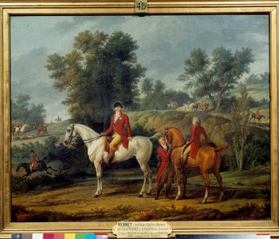 Partenza per la caccia del duca Luigi Filippo II Giuseppe d