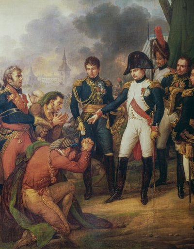Napoleone Bonaparte alla periferia di Madrid, 7 dicembre da Antoine Charles Horace Vernet