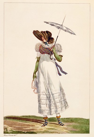 Abito estivo da donna, 1779 da Antoine Charles Horace Vernet