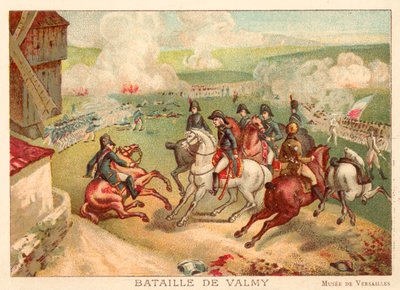 Battaglia di Valmy, Francia, 1792 da Antoine Charles Horace Vernet