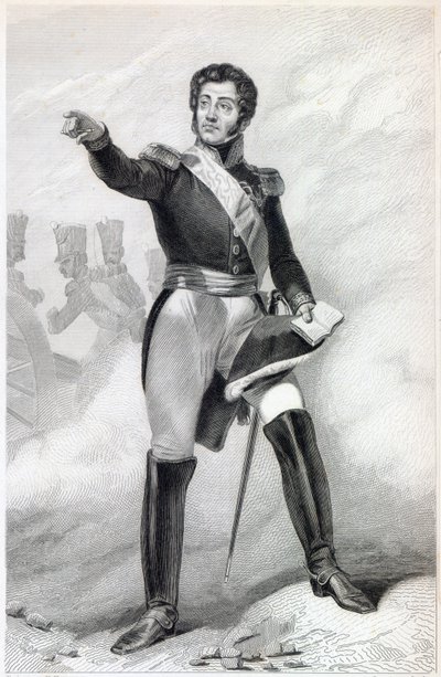 Gabriel Jean Joseph Molitor (1770-1849), Conte e Maresciallo di Francia da Antoine Charles Horace Vernet