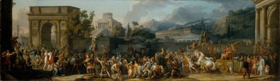 Il trionfo di Emilio Paolo, 1789 da Antoine Charles Horace Vernet