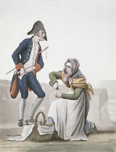 Il venditore di brandy da Antoine Charles Horace Vernet