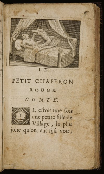 Pagina del titolo da "Storie o Racconti del Passato. Con Moralità" di Charles Perrault, Parigi: Claude Barbin, 1697 da Antoine Clouzier