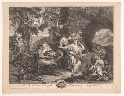Bacco e Arianna da Antoine Coypel