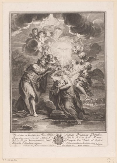 Battesimo di Cristo da Antoine Coypel