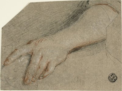 Puntamento della mano e avambraccio da Antoine Coypel