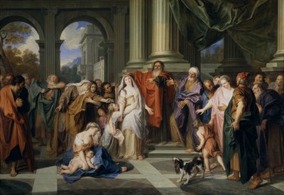 Susanna accusata di adulterio, 1695-1696 da Antoine Coypel