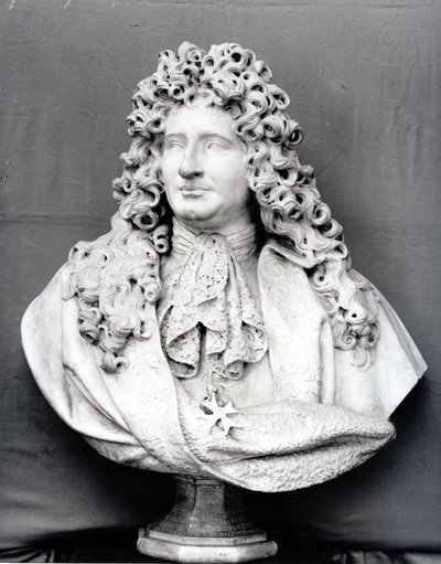 Busto di Jules Hardouin Mansart (1646-1708) 1698 da Antoine Coysevox