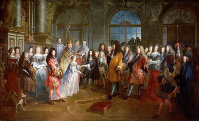 Matrimonio di Luigi di Francia, Duca di Borgogna, e Maria Adelaide di Savoia, 7 dicembre 1697 da Antoine Dieu