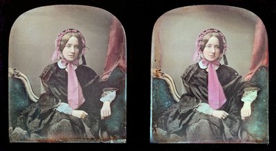 Ritratto di una donna (dagherrotipo) da Antoine Francois Jean Claudet