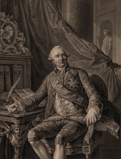 Charles Gravier, conte di Vergennes 1717-1787, 1774 da Antoine François Callet