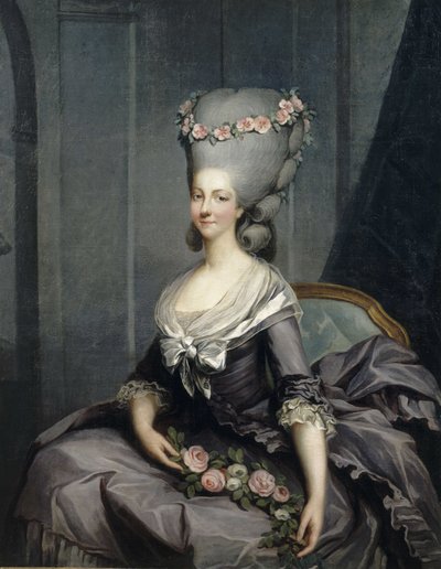 Ritratto della Principessa di Lamballe da Antoine François Callet