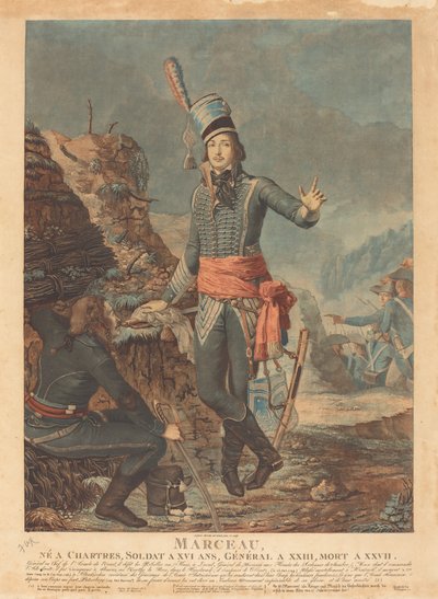 Generale François Séverin Desgraviers Marceau da Antoine François Sergent