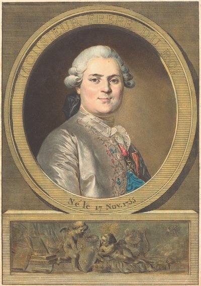 Monsieur Frère du Roi da Antoine François Sergent after Joseph Siffred Duplessis