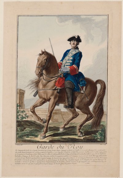 Guardia del re da Antoine Jean De Fehrt