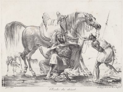 Arabo del deserto da Antoine Jean Gros