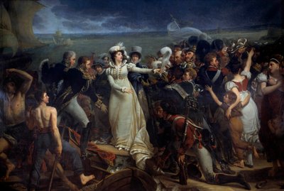 Imbarco di Maria Teresa di Francia, Duchessa d