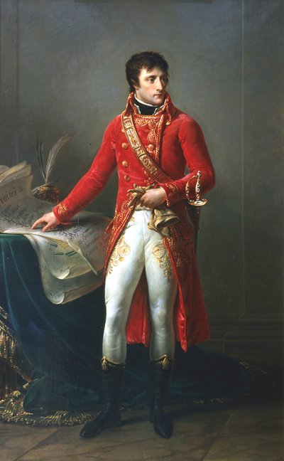 Napoleone Bonaparte come Primo Console, 1799-1821 da Antoine Jean Gros